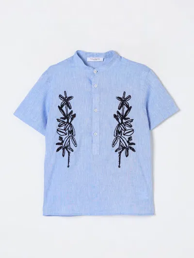 Paolo Pecora Shirt  Kids Color Gnawed Blue