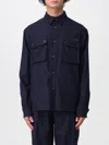 Paolo Pecora Shirt  Men Color Gnawed Blue In Blue