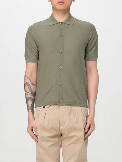 PAOLO PECORA POLO SHIRT PAOLO PECORA MEN COLOR GREEN,G75721012