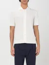 Paolo Pecora Camicia Bianca Operata In White