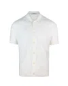 Paolo Pecora Camicia Bianca Operata In White