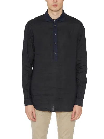 Paolo Pecora Shirts In Black
