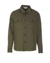 Shop Paolo Pecora Shirts In Green