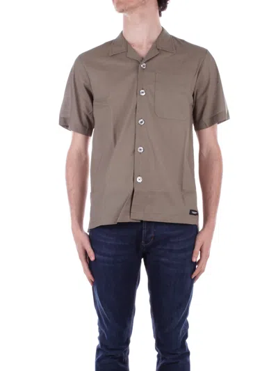 Paolo Pecora Shirts Green In Verde Blu E Verdi