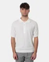 Paolo Pecora Short Sleeve Pole  - 1102 Cream