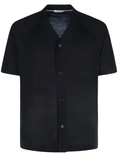Paolo Pecora Short-sleeve Shirt In Black