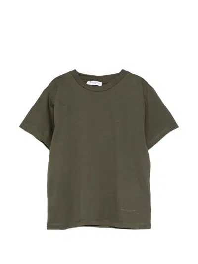 Paolo Pecora Kids' Short-sleeve T-shirt In Green