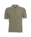 Paolo Pecora Short-sleeved Ultra-fine Cotton Shirt With Pointed Collar