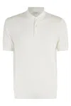 Paolo Pecora White Extra Fine Knit Polo