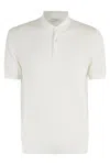 Paolo Pecora White Extra Fine Knit Polo