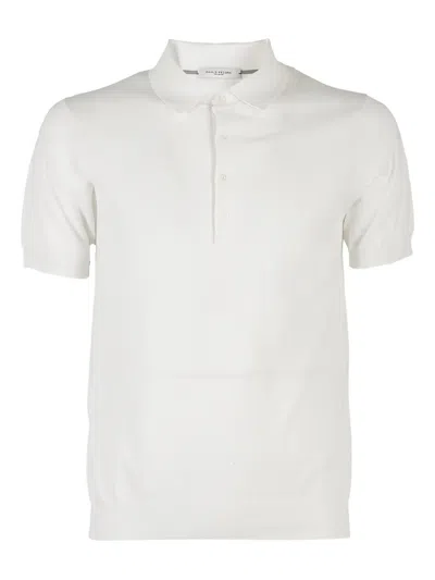 Paolo Pecora Short-sleeve Polo Shirt In White