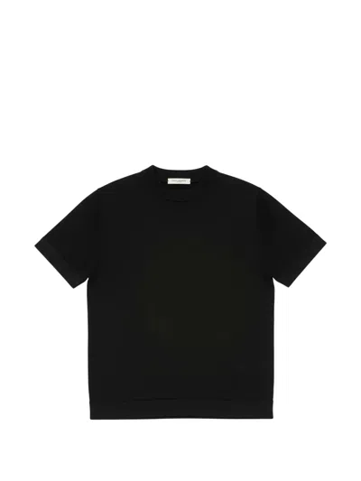 Paolo Pecora Kids' Short-sleeve T-shirt In Black