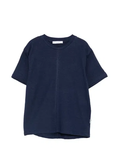 Paolo Pecora Kids' Short-sleeve T-shirt In Blue