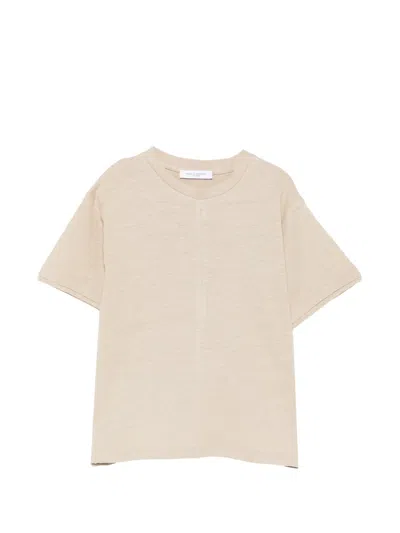 Paolo Pecora Kids' Short-sleeve T-shirt In Neutral