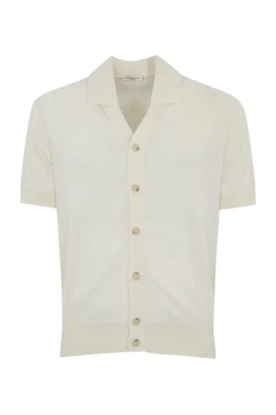 Paolo Pecora Silk And Cotton Knit Shirt