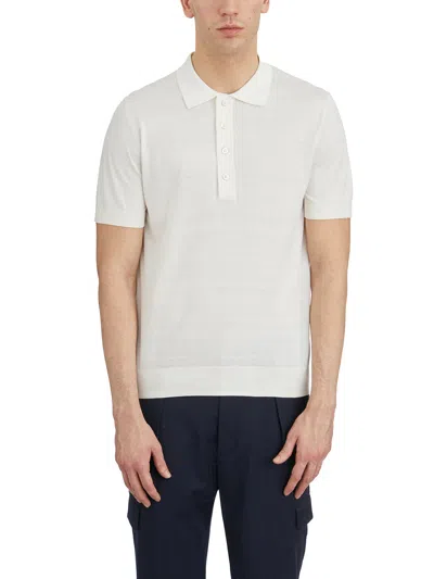 Paolo Pecora Silk And Cotton Polo Sweater