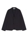 Paolo Pecora Single-breasted Blazer In Blue