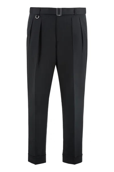 PAOLO PECORA SLIM FIT CHINO TROUSERS