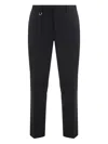 Paolo Pecora Slim Fit Chino Trousers In Black