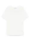 Paolo Pecora Slub-texture T-shirt In White