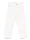 Paolo Pecora Mid-rise Straight-leg Jeans In 白色
