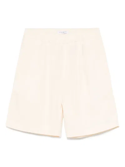 Paolo Pecora Kids' Straight-leg Shorts In White