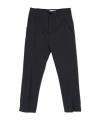 Paolo Pecora Stretch-design Chino Trousers In Black