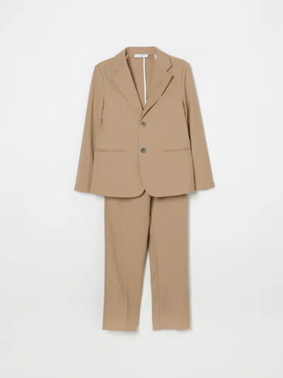 Paolo Pecora Suit  Kids Color Brown