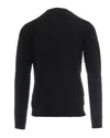 Paolo Pecora Crew Neck Sweater In Black
