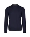 Paolo Pecora Maglia In Lana Blu In Blue