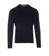 Paolo Pecora Wool Sweater In Blue