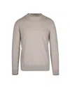 Paolo Pecora Maglia Girocollo Sabbia In Gray