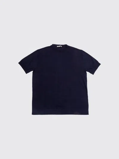 Paolo Pecora Kids'  Basic Crew Neck Sweater In Blue