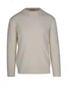 Paolo Pecora Cable-knit Wool Sweater In Neutral