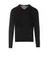 Paolo Pecora Black Sweater In Black