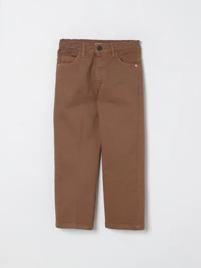 Paolo Pecora Sweater  Kids Color Coffee In Brown