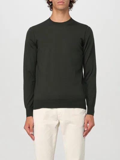 Paolo Pecora Sweater  Men Color Bottle Green In Flaschengrün