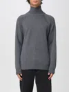 Paolo Pecora High-neck Raglan-sleeve Sweater In Gray