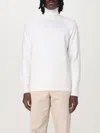 Paolo Pecora Man Turtleneck Cream Size Xl Virgin Wool In Weiss