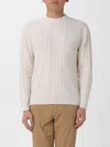 Paolo Pecora Sweater  Men Color Yellow Cream In White