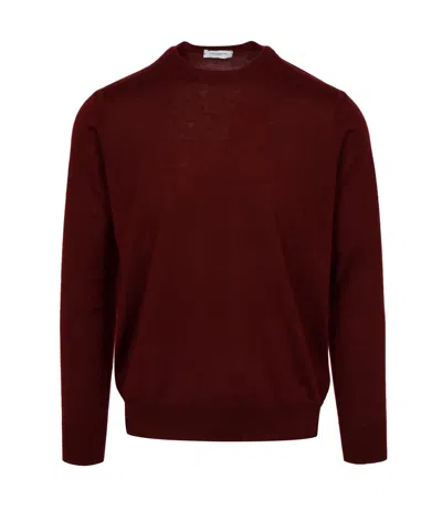 Paolo Pecora Sweaters Amethyst In Burgundy