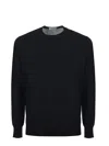 Paolo Pecora Virgin Wool Sweater In Black