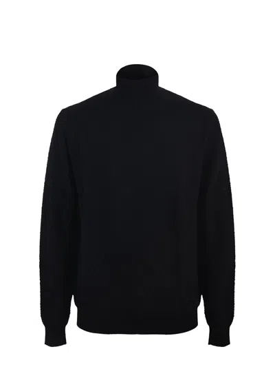 Paolo Pecora Sweaters In Black