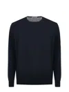 Paolo Pecora Virgin Wool Sweater In Blue
