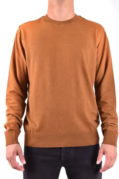 Paolo Pecora Sweaters In Brown