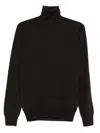 Paolo Pecora Sweaters In Brown