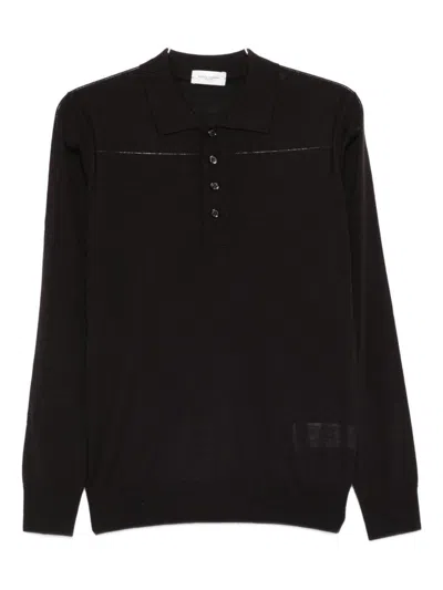 Paolo Pecora Sweaters In Black