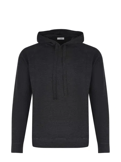 Paolo Pecora Sweatshirt In Grigio Antracite