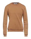 Paolo Pecora Sweatshirts In Camel