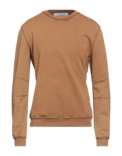 Paolo Pecora Sweatshirts In Camel